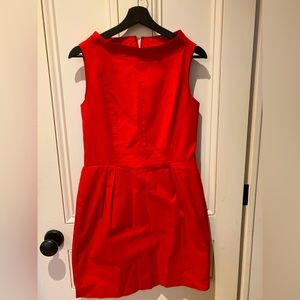 Red dress David Dixon size 8